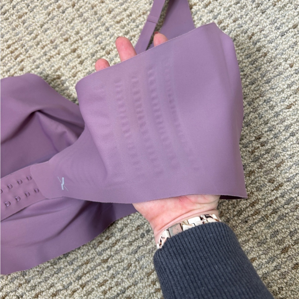 Knix Revolution V-Neck Bra Purple Size XXXL++ - Picture 8 of 8